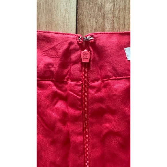 LOFT Plus Pink Eyelet Ruffle Mini Skirt NWT Size 16 - Picture 4 of 5